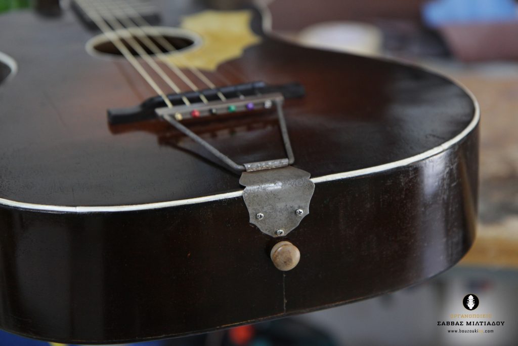 Επισκευή ακουστικής κιθάρας - Old Acoustic Guitar Restored - Repair - Οργανοποιείο Σ. Μιλτιάδου - BouzoukiCy - Cyprus - Κύπρος (26)