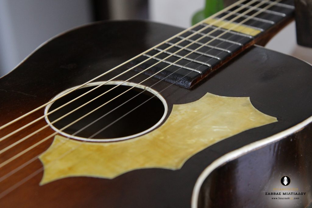 Επισκευή ακουστικής κιθάρας - Old Acoustic Guitar Restored - Repair - Οργανοποιείο Σ. Μιλτιάδου - BouzoukiCy - Cyprus - Κύπρος (36)