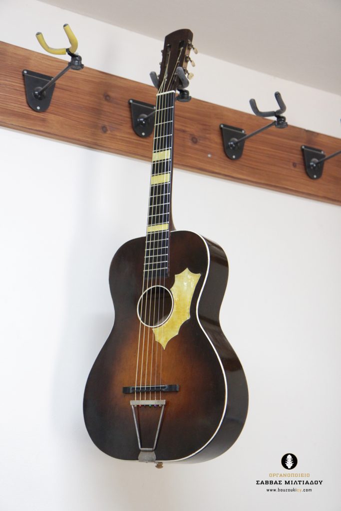 Επισκευή ακουστικής κιθάρας - Old Acoustic Guitar Restored - Repair - Οργανοποιείο Σ. Μιλτιάδου - BouzoukiCy - Cyprus - Κύπρος (41)