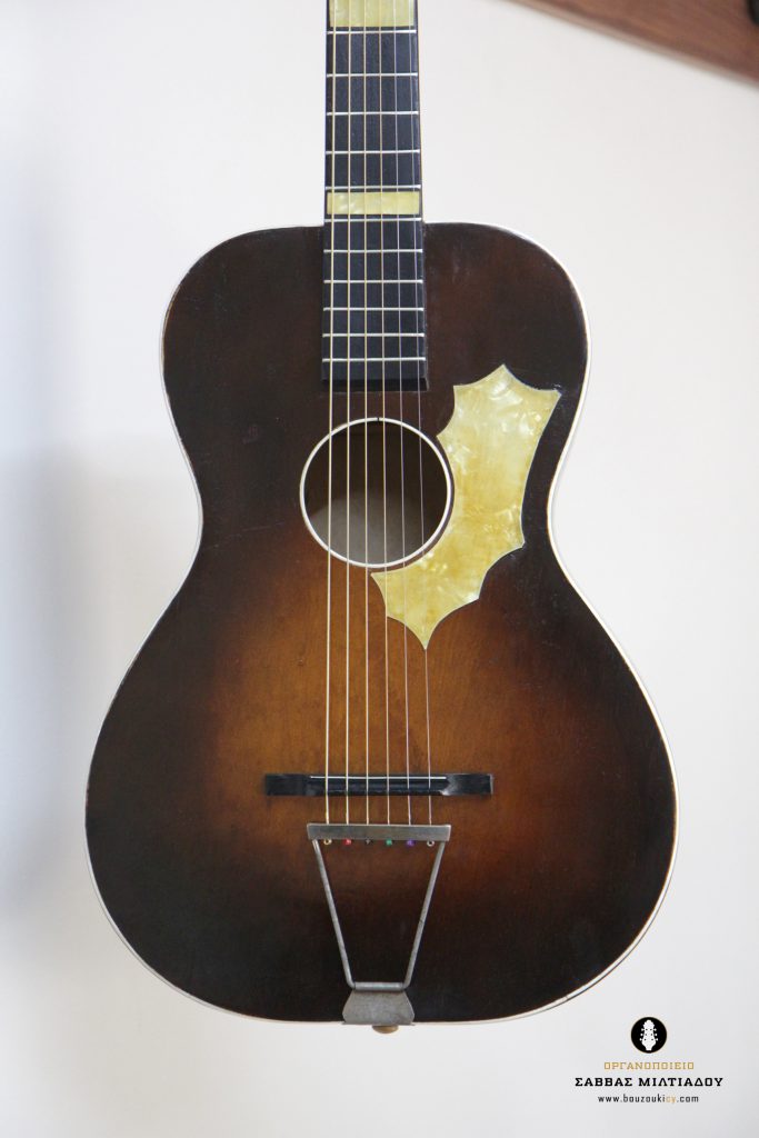 Επισκευή ακουστικής κιθάρας - Old Acoustic Guitar Restored - Repair - Οργανοποιείο Σ. Μιλτιάδου - BouzoukiCy - Cyprus - Κύπρος (42)