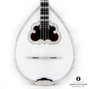 Άσπρο μπουζούκι PGN087B - 8 Strings white Bouzouki - Greek bouzouki - κατασκευαστές μπουζουκιών - Οργανοποιείο Σ. Μιλτιάδου. (1)